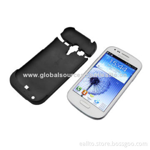 Power Bank Case for Samsung Galaxy S3 Mini, Sized 132 x 65.3 x 17.8mm, 2,000mAh Capacity